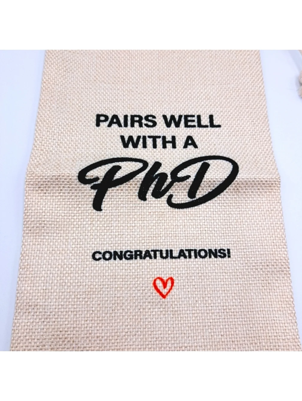 Phd Graduation Gift Doctorate Degree Graduation Wine Bag College Back To School